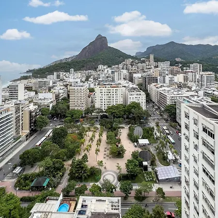 (1008) Apartamento 1 Quarto e Vista para o Cristo-2