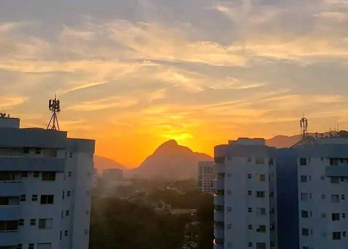 Mountain, Lake And Pool View Apartment Rio de Janeiro